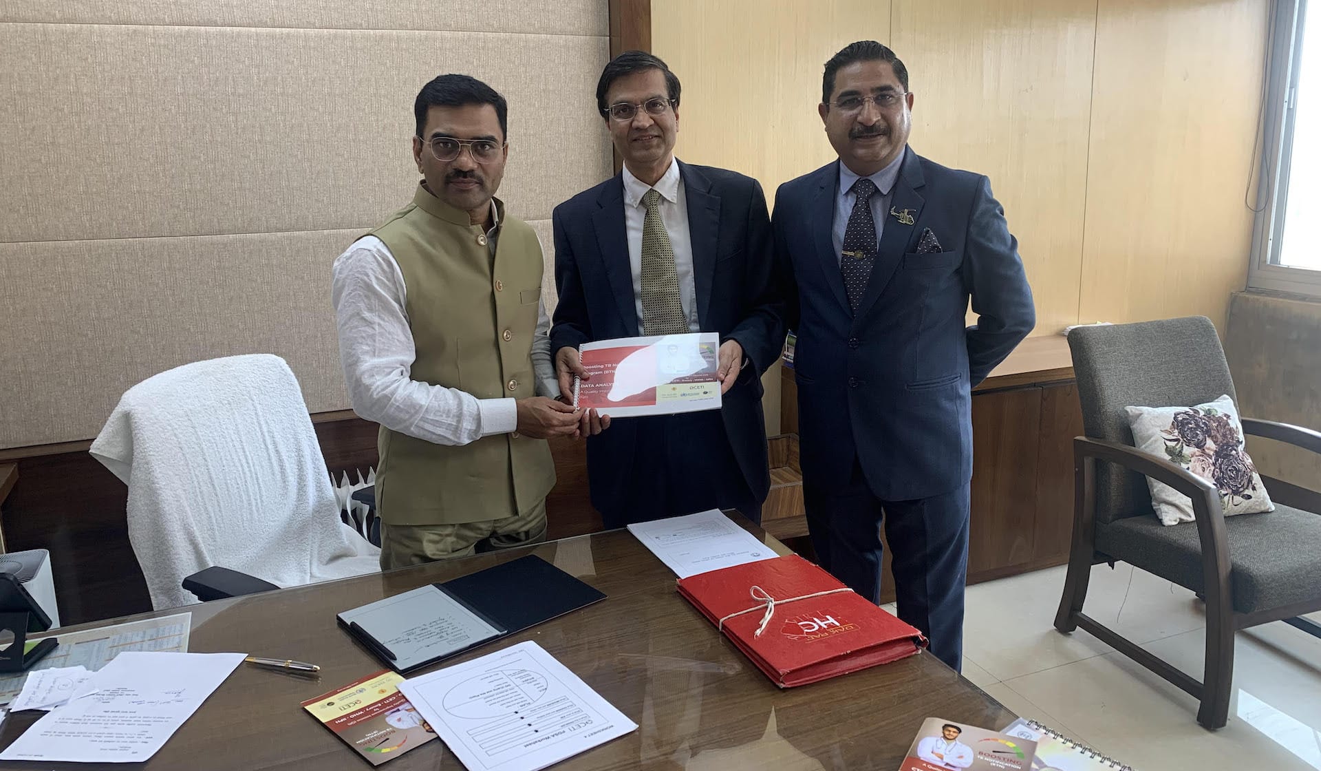 Meeting with Madhya Pradesh Govt. Officials in Bhopal – #tbfreeindia